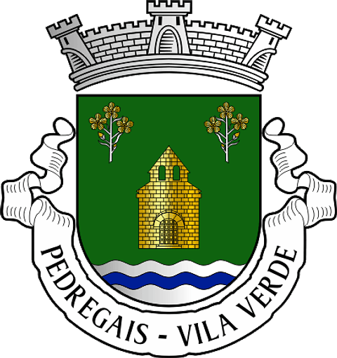 Emblema Bordado Antiga Freguesia de Pedregais (Vila Verde, Braga)