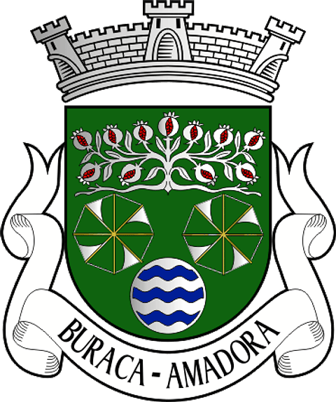 Emblema Bordado Antiga Freguesia de Buraca (Amadora, Lisboa)