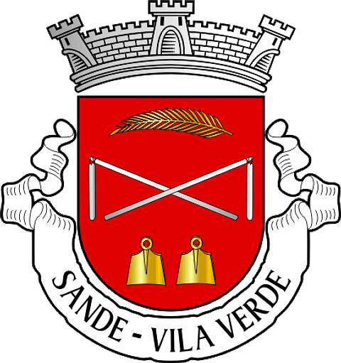 Emblema Bordado Antiga Freguesia de Sande (Vila Verde, Braga)
