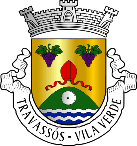Emblema Bordado Antiga Freguesia de Travassós (Vila Verde, Braga)