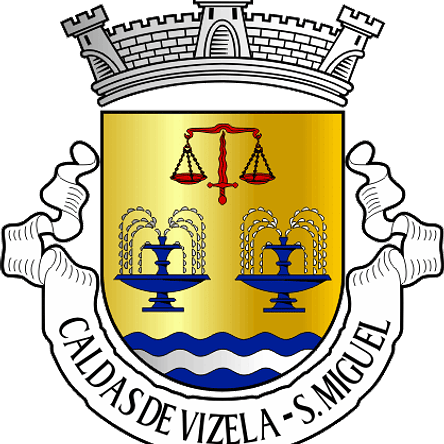 Emblema Bordado Antiga Freguesia de Caldas de Vizela (São Miguel) (Vizela, Braga) 1