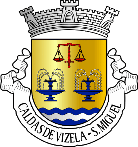 Emblema Bordado Antiga Freguesia de Caldas de Vizela (São Miguel) (Vizela, Braga)