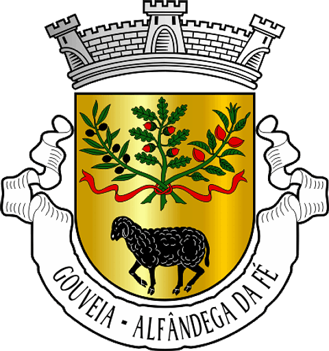 Emblema Bordado Antiga Freguesia de Gouveia (Alfândega da Fé, Bragança)