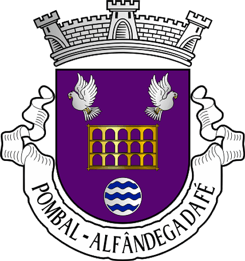 Emblema Bordado Antiga Freguesia de Pombal (Alfândega da Fé, Bragança)