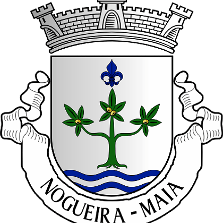 Emblema Bordado Antiga Freguesia de Nogueira (Maia, Porto) 1