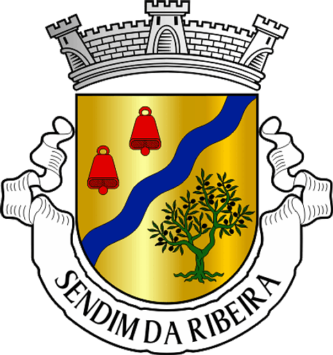 Emblema Bordado Antiga Freguesia de Sendim da Ribeira (Alfândega da Fé, Bragança)