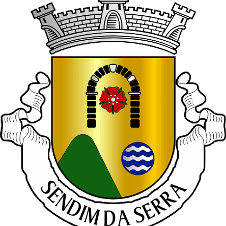 Emblema Bordado Antiga Freguesia de Sendim da Serra (Alfândega da Fé, Bragança) 1