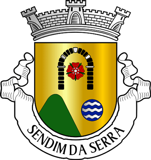Emblema Bordado Antiga Freguesia de Sendim da Serra (Alfândega da Fé, Bragança)