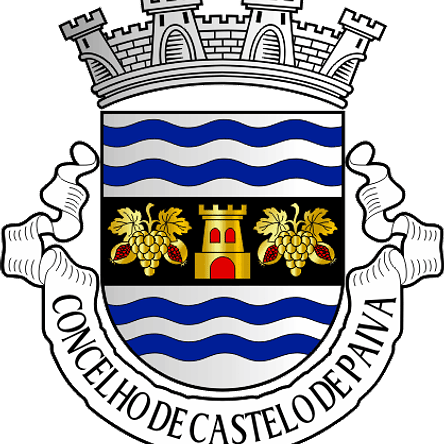 Emblema Bordado Município de Castelo de Paiva (Aveiro) 1