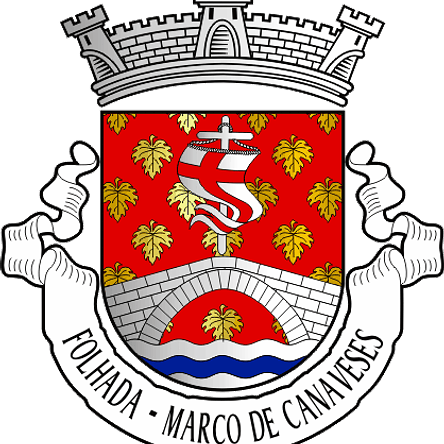 Emblema Bordado Antiga Freguesia de Folhada (Marco de Canaveses, Porto) 1