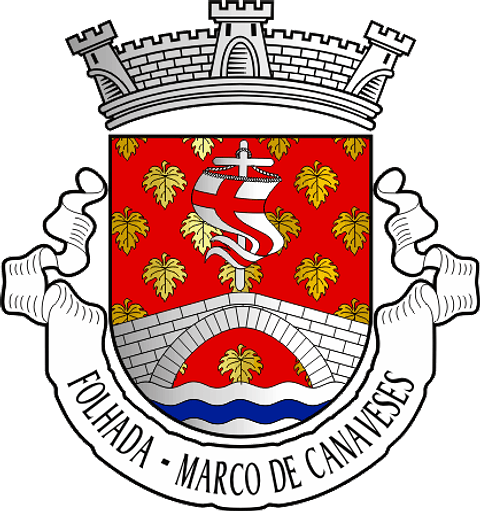 Emblema Bordado Antiga Freguesia de Folhada (Marco de Canaveses, Porto)