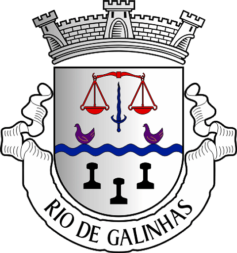 Emblema Bordado Antiga Freguesia de Rio de Galinhas (Marco de Canaveses, Porto)