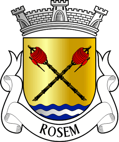 Emblema Bordado Antiga Freguesia de Rosem (Marco de Canaveses, Porto)