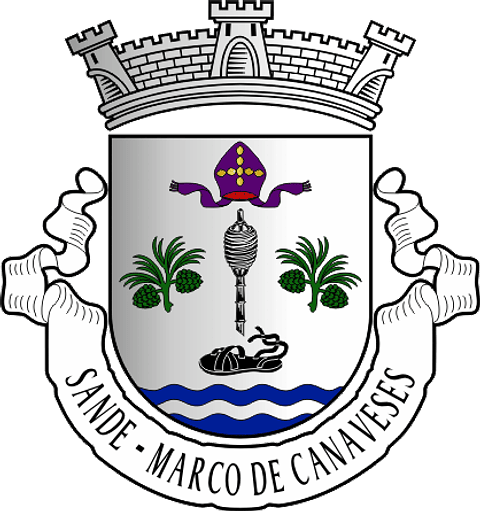 Emblema Bordado Antiga Freguesia de Sande (Marco de Canaveses, Porto)