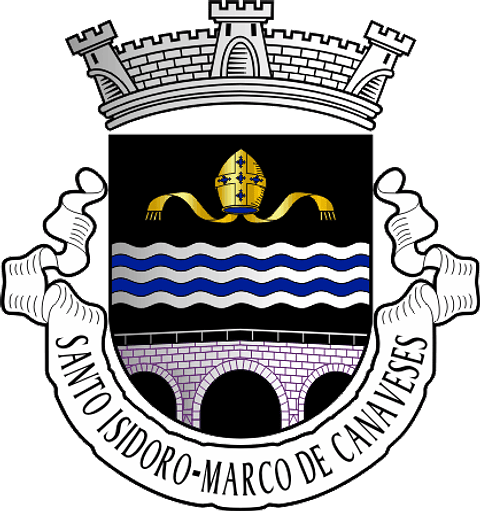 Emblema Bordado Antiga Freguesia de Santo Isidoro (Marco de Canaveses, Porto)