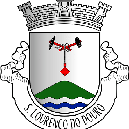 Emblema Bordado Antiga Freguesia de São Lourenço do Douro (Marco de Canaveses, Porto) 1