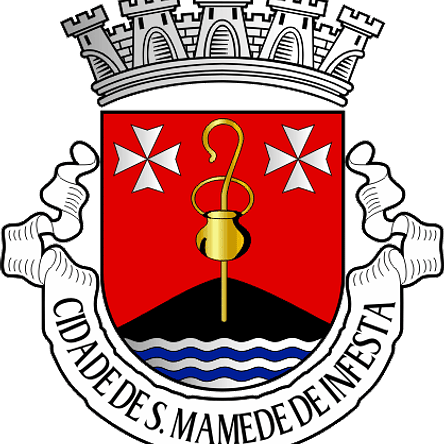 Emblema Bordado Antiga Freguesia de São Mamede de Infesta (Matosinhos, Porto) 1