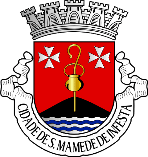 Emblema Bordado Antiga Freguesia de São Mamede de Infesta (Matosinhos, Porto)