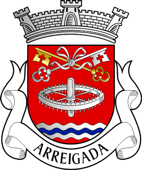 Emblema Bordado Antiga Freguesia de Arreigada (Paços de Ferreira, Porto)