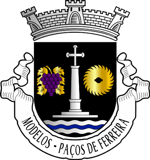 Emblema Bordado Antiga Freguesia de Modelos (Paços de Ferreira, Porto)