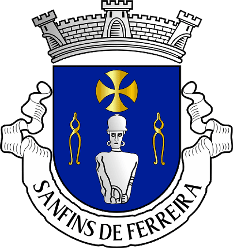 Emblema Bordado Antiga Freguesia de Sanfins de Ferreira (Paços de Ferreira, Porto)