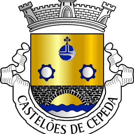 Emblema Bordado Antiga Freguesia de Castelões de Cepeda (Paredes, Porto) 1