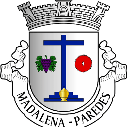 Emblema Bordado Antiga Freguesia de Madalena (Paredes, Porto) 1