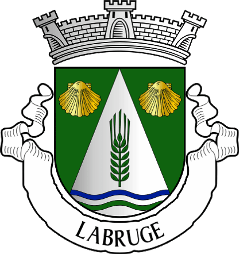 Emblema Bordado Freguesia de Labruge (Vila do Conde, Porto)