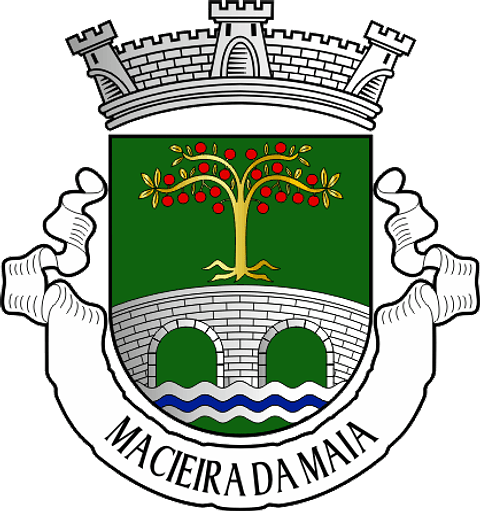 Emblema Bordado Freguesia de Macieira da Maia (Vila do Conde, Porto)