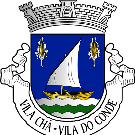 Emblema Bordado Freguesia de Vila Chã (Vila do Conde, Porto) 1