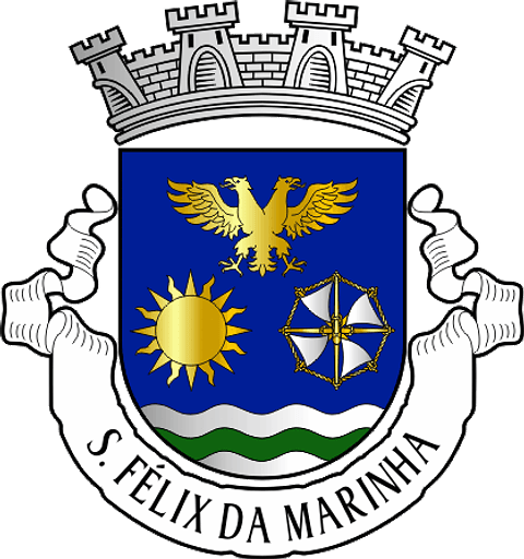 Emblema Bordado Freguesia de São Félix da Marinha (Vila Nova de Gaia, Porto)