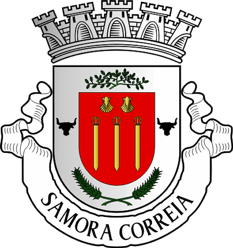Emblema Bordado Freguesia de Samora Correia (Benavente, Santarém)