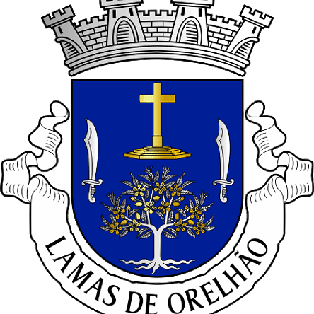 Emblema Bordado Freguesia de Lamas de Orelhão (Mirandela, Bragança) 1