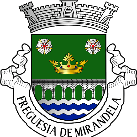Emblema Bordado Freguesia de Mirandela (Mirandela, Bragança) 1