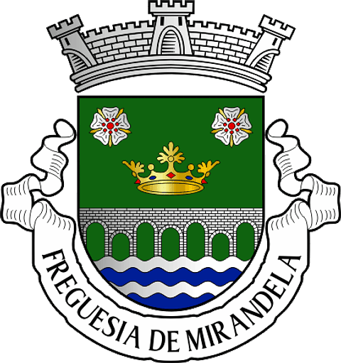 Emblema Bordado Freguesia de Mirandela (Mirandela, Bragança)