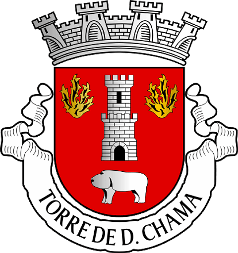 Emblema Bordado Freguesia de Torre de Dona Chama (Mirandela, Bragança)
