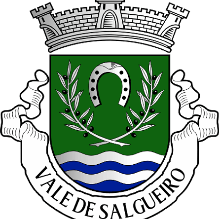 Emblema Bordado Freguesia de Vale de Salgueiro (Mirandela, Bragança) 1