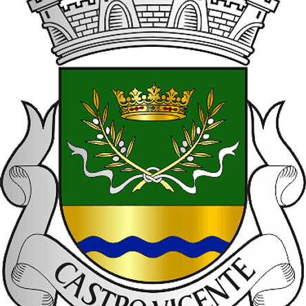 Emblema Bordado Freguesia de Castro Vicente (Mogadouro, Bragança) 1
