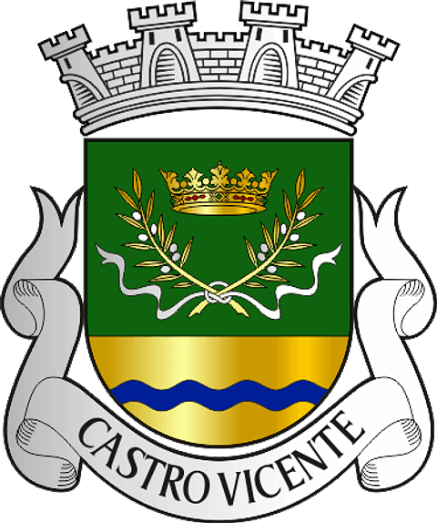 Emblema Bordado Freguesia de Castro Vicente (Mogadouro, Bragança)