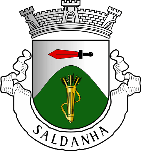 Emblema Bordado Freguesia de Saldanha (Mogadouro, Bragança)
