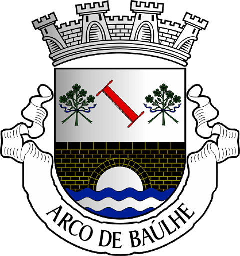Emblema Bordado Antiga Freguesia de Arco de Baúlhe (Cabeceiras de Basto, Braga)