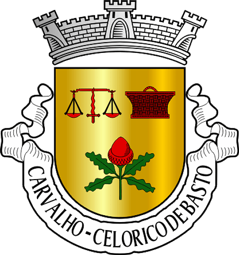 Emblema Bordado Antiga Freguesia de Carvalho (Celorico de Basto, Braga)