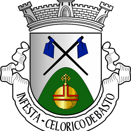 Emblema Bordado Antiga Freguesia de Infesta (Celorico de Basto, Braga) 1
