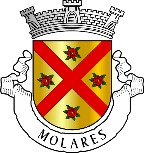 Emblema Bordado Antiga Freguesia de Molares (Celorico de Basto, Braga)