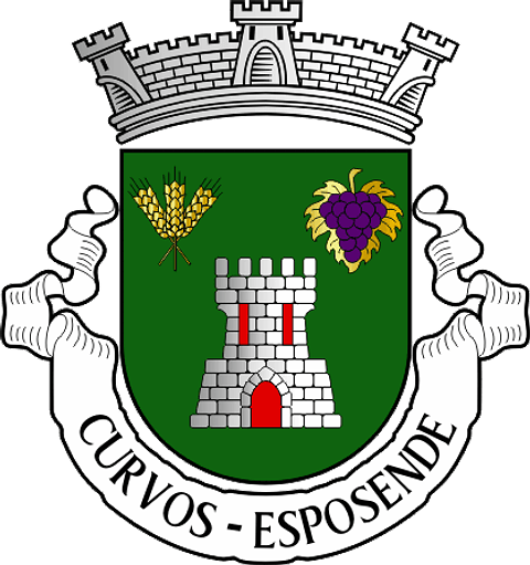 Emblema Bordado Antiga Freguesia de Curvos (Esposende, Braga)