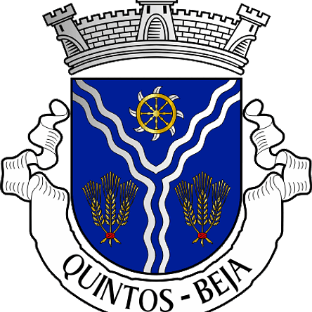 Emblema Bordado Antiga Freguesia de Quintos (Beja, Beja) 1