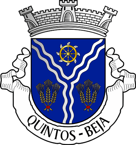 Emblema Bordado Antiga Freguesia de Quintos (Beja, Beja)