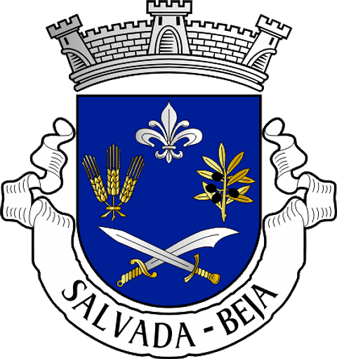 Emblema Bordado Antiga Freguesia de Salvada (Beja, Beja)