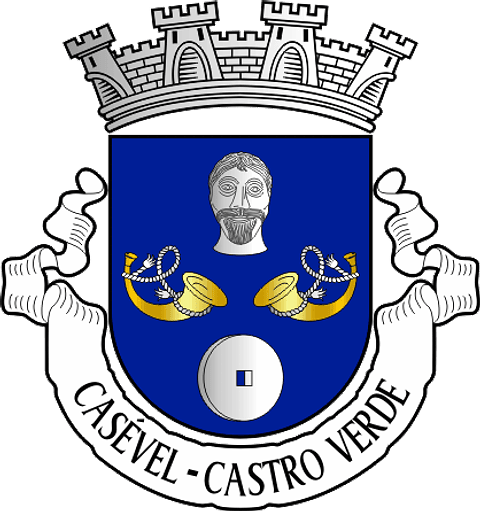 Emblema Bordado Antiga Freguesia de Casével (Castro Verde, Beja)