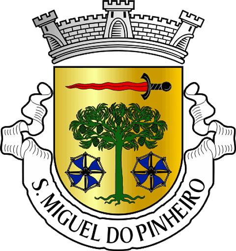 Emblema Bordado Antiga Freguesia de São Miguel do Pinheiro (Mértola, Beja)